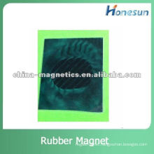 flexible rubber magnet color nails